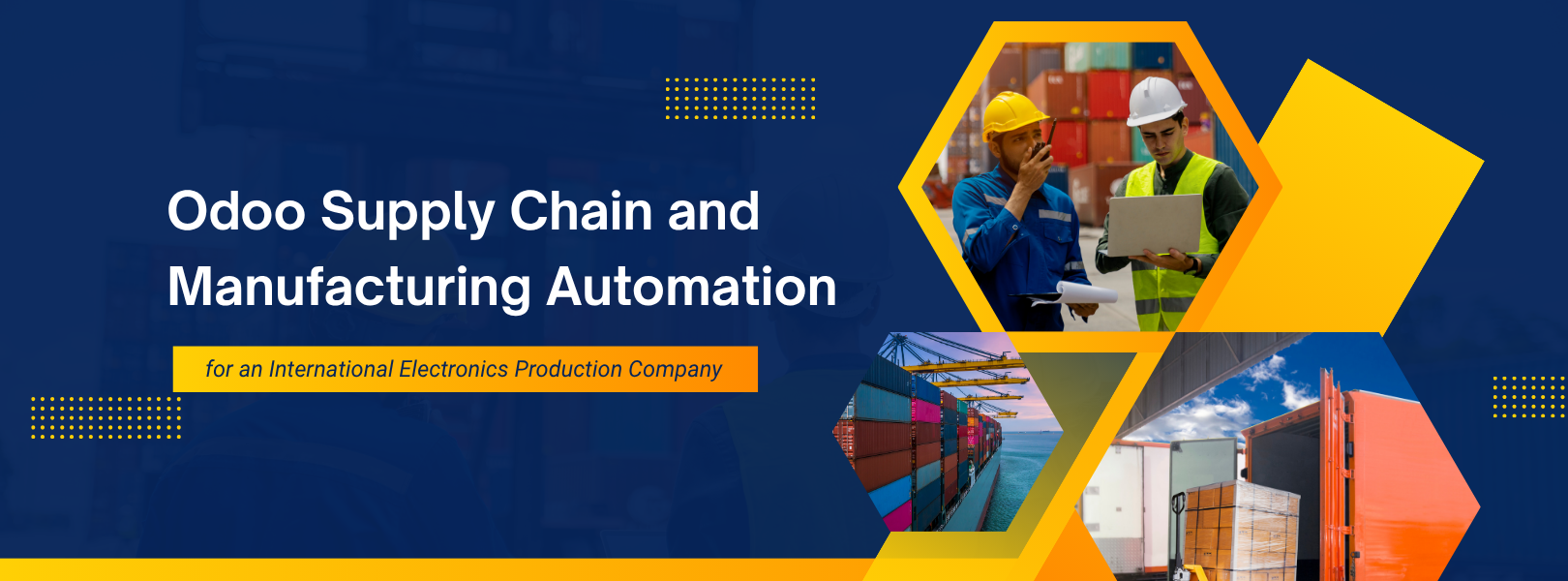 Odoo Supply Chain and Manufacturing Automation for an International Electronics Production Company