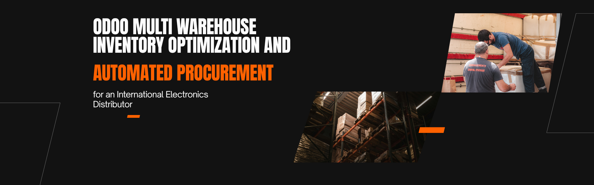 Odoo Multi Warehouse Inventory Optimization and Automated Procurement for an International Electronics Distributor